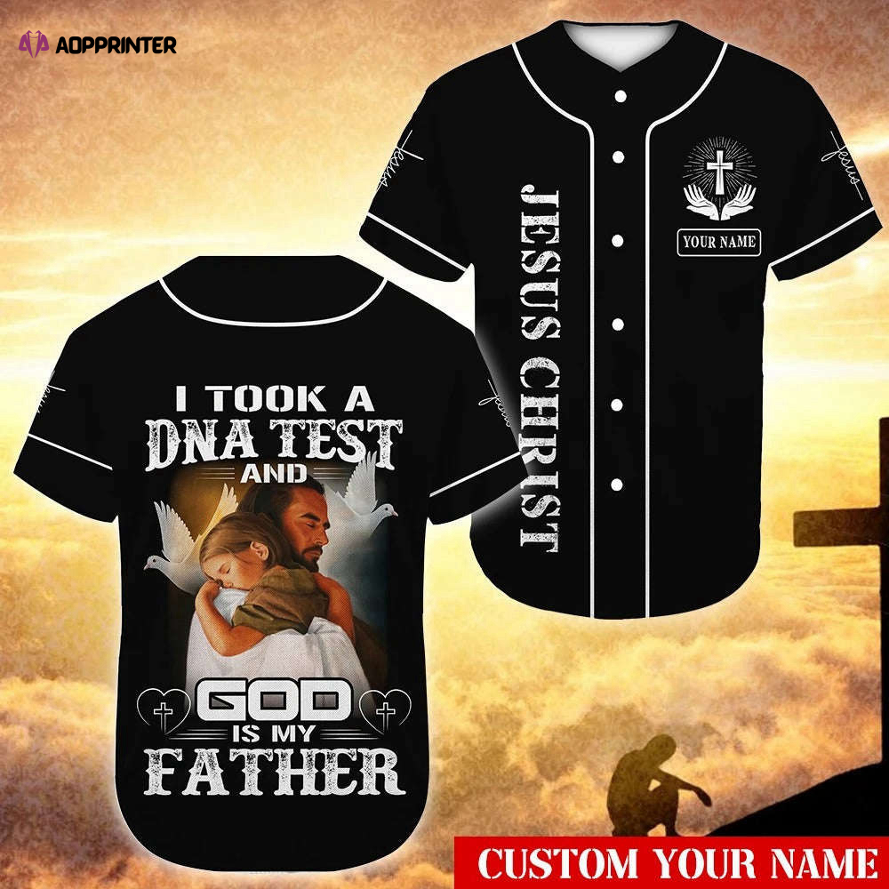 Custom Man Of God Baseball Jersey | Colorful | Adult Unisex | S – 5XL Full Size