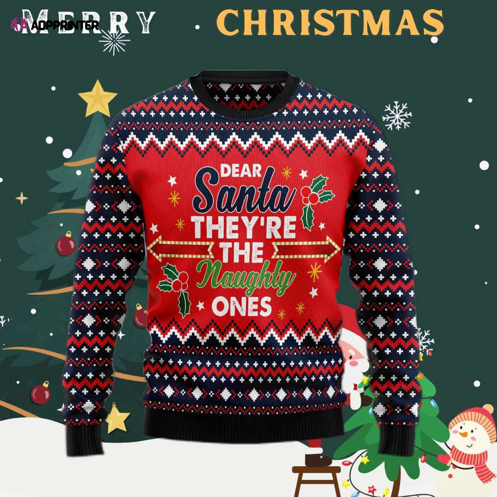 Dear Santa Ugly Christmas Sweater