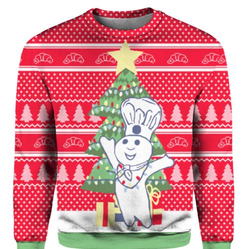 Festive Doughboy Christmas Sweater: Cozy and Cheerful Attire for the Holidays