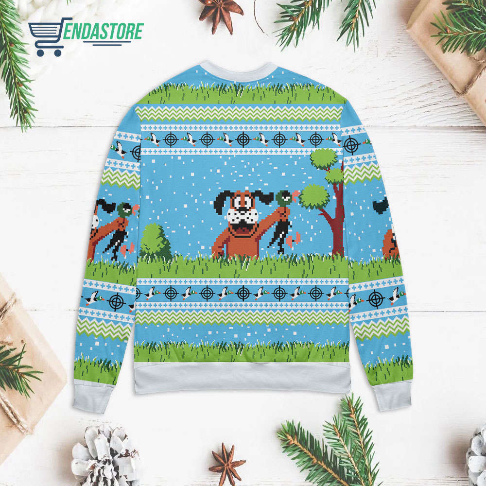 Festive Duck Hunt Christmas Sweater: Fun & Stylish Holiday Attire