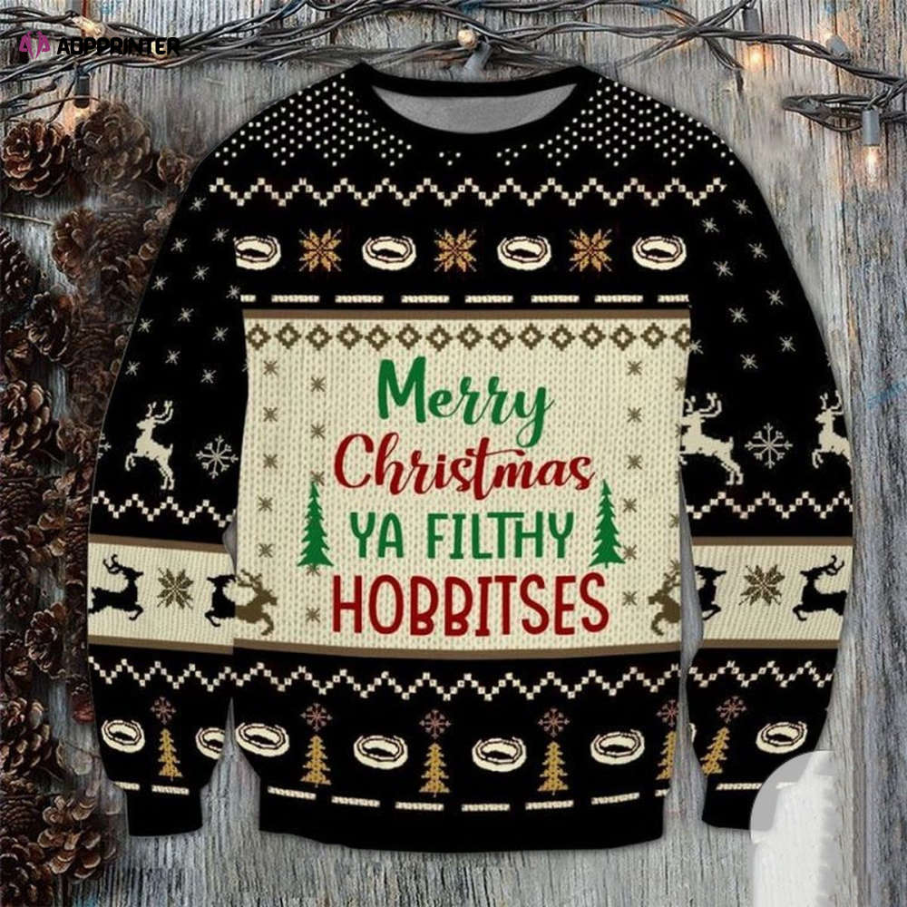 B*den Merry 4th of Halloween Christmas Sweater: Spooktacular Holiday Fashion