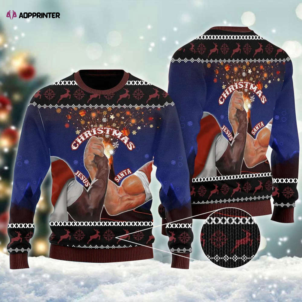 Get Festive with our Among Us Christmas Night Ugly Sweater