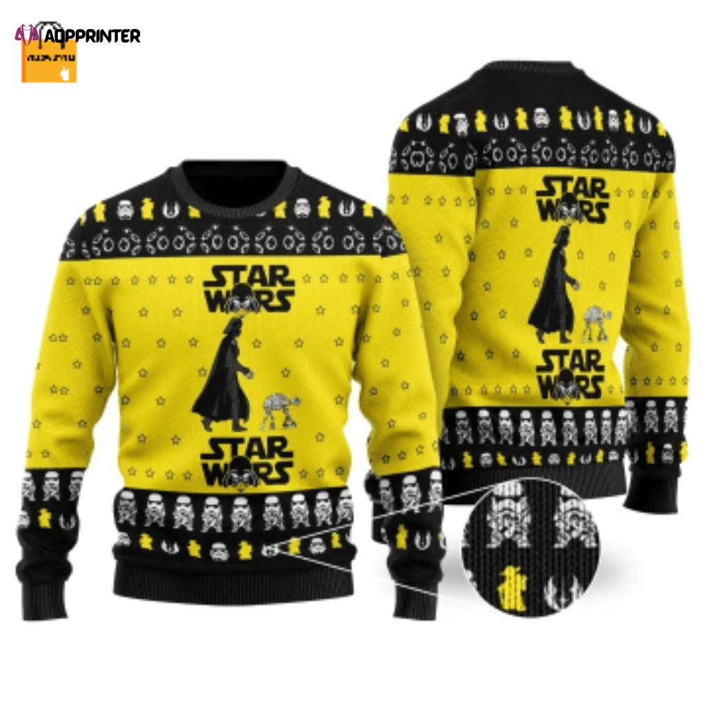 Get Festive with a Darth Vader Christmas Sweater – Perfect for Star Wars Fans!