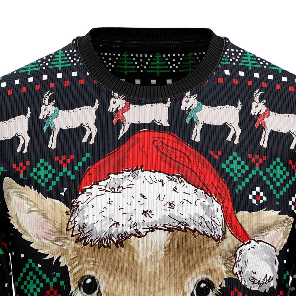 Get Festive with a Stylish Goat Christmas Sweater – Perfect for Holiday Celebrations!