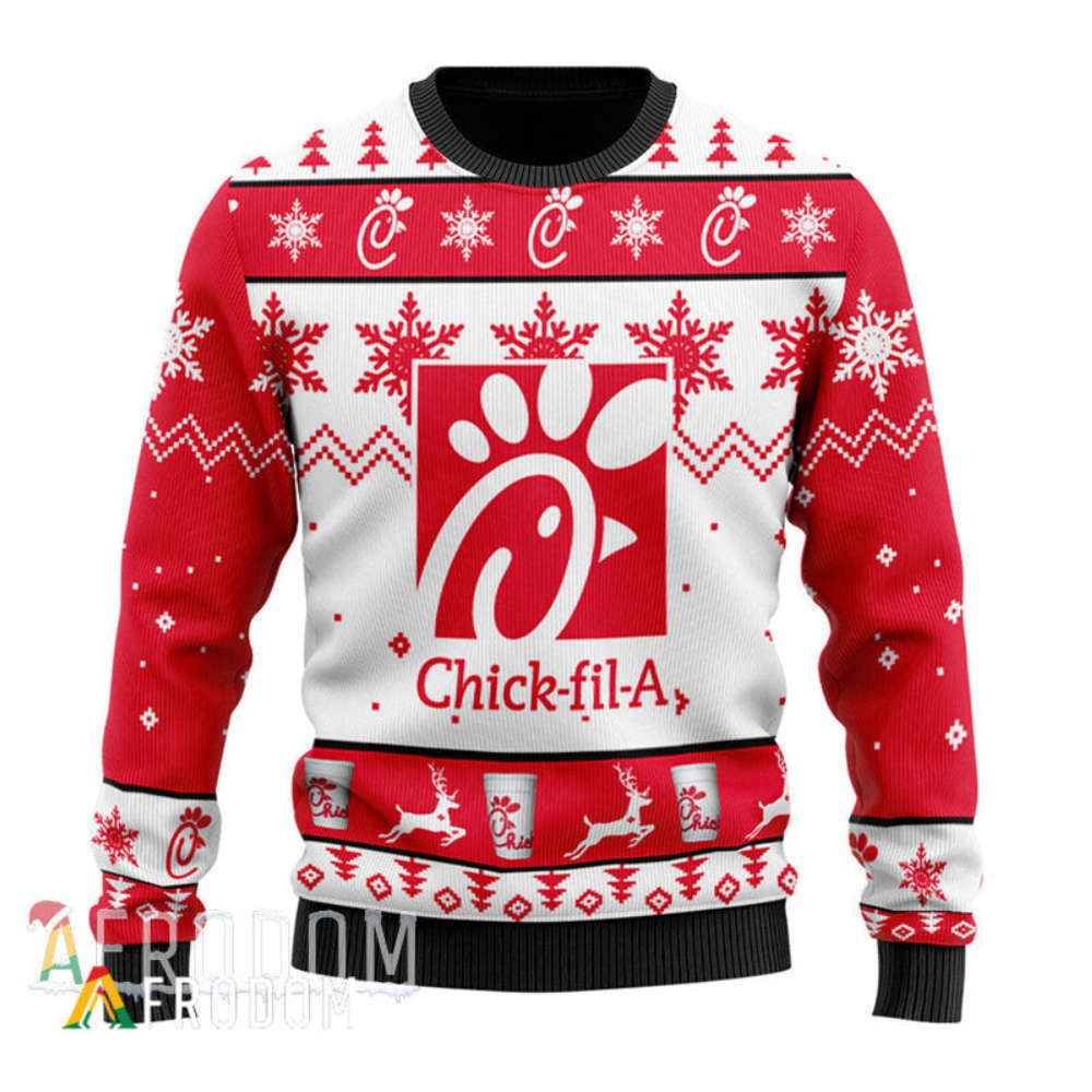 Get Festive with Chick-fil-A s Ugly Christmas Sweater – Limited Edition