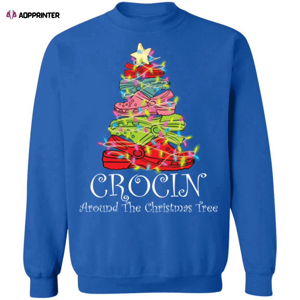 Get Festive with Crocin s Christmas Tree Sweater – Perfect for the Holidays!