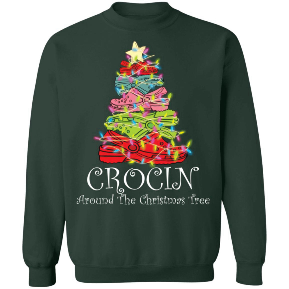 Get Festive with Crocin s Christmas Tree Sweater – Perfect for the Holidays!