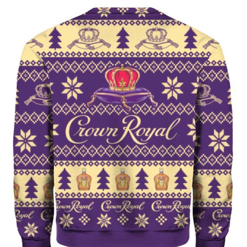 Get Festive with Royal Crown Whiskey Christmas Sweater – Perfect Holiday Attire!