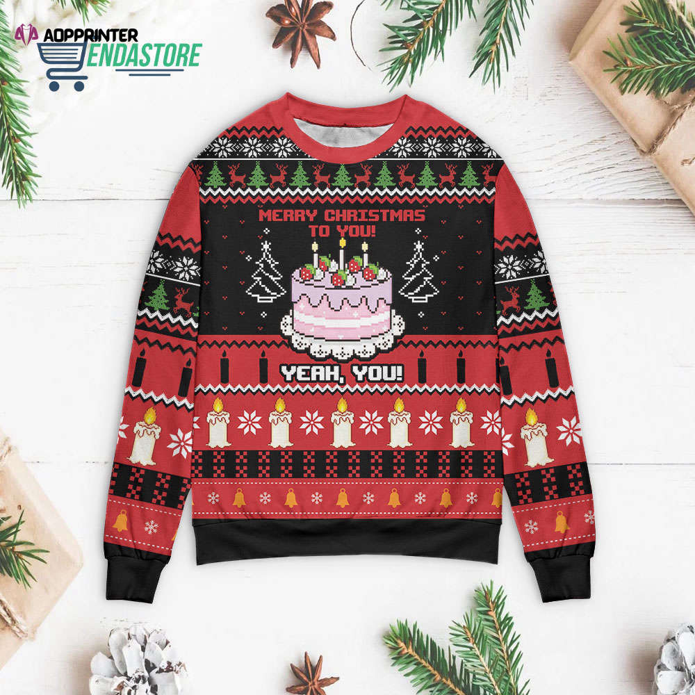 Get Festive with Gyomei Himejima Anime Ugly Christmas Sweater – Limited Edition