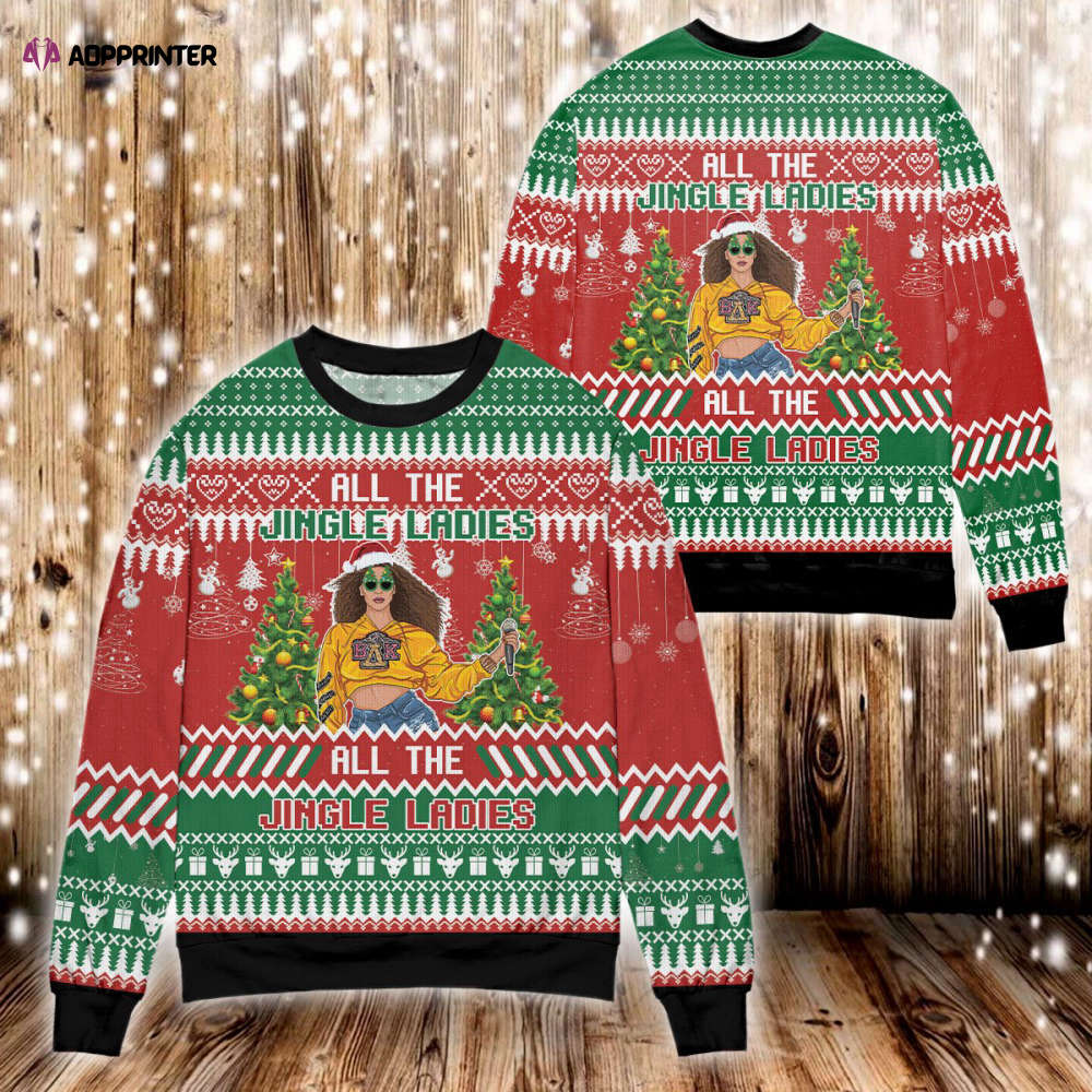 Get Festive with the All the Jingle Ladies Christmas Sweater – Shop Now!