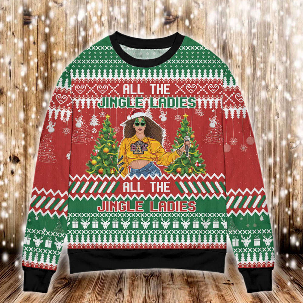 Get Festive with the All the Jingle Ladies Christmas Sweater – Shop Now!