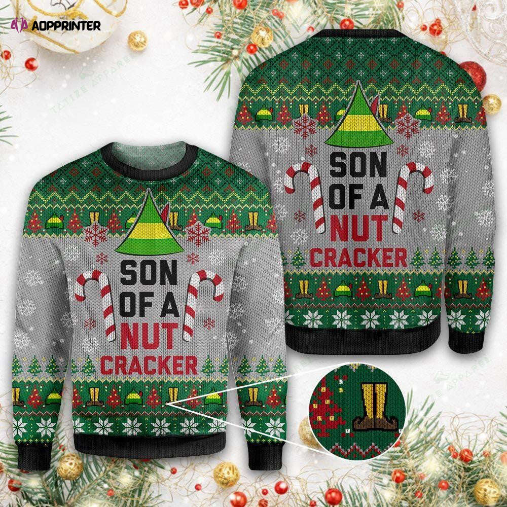 Space Astronauts Surfing Ugly Christmas Sweater – Unique & Fun Outer Space Theme