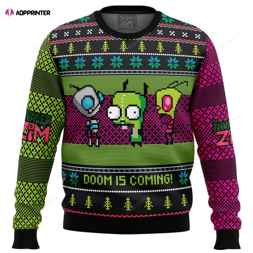 Get Ready for Doom: Ugly Christmas Sweater – Shop Now!