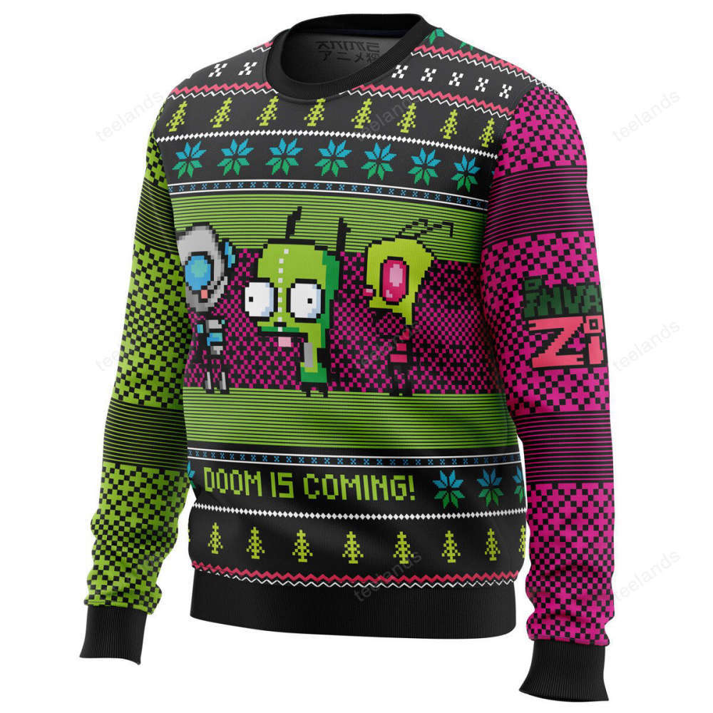 Get Ready for Doom: Ugly Christmas Sweater – Shop Now!