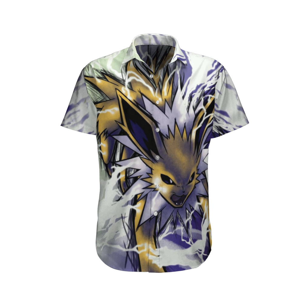 Get Wild with Pokemon Crazy Eevee Hawaiian Shirt – Limited Edition