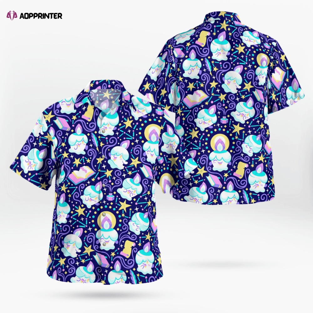 Hawaiian Hitomoshi Pokemon Shirt: Fun & Stylish Tropical Wear