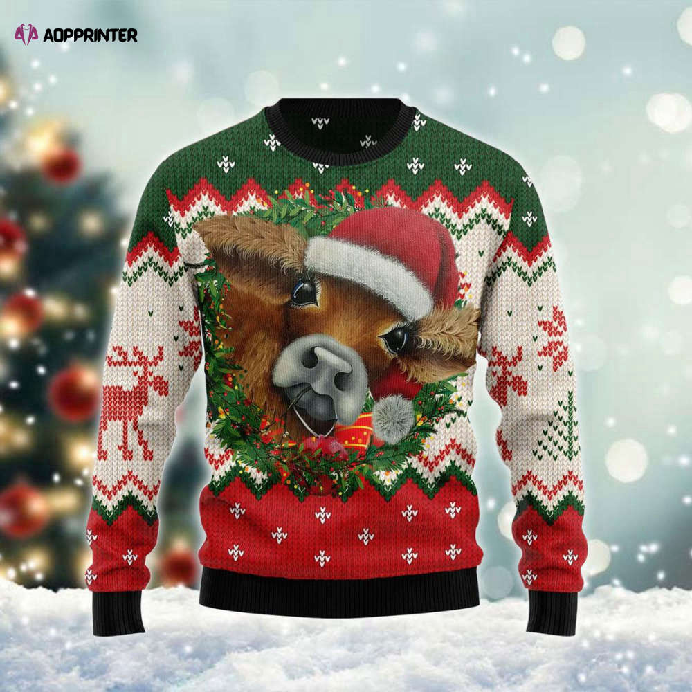 Christmas Lights Giraffe Lover Funny Ugly Sweater