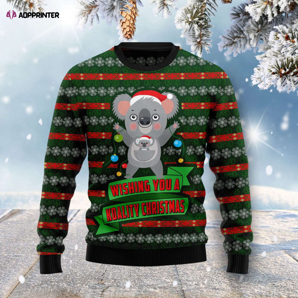 Koality Ugly Christmas Sweater – Festive & Fun Holiday Apparel