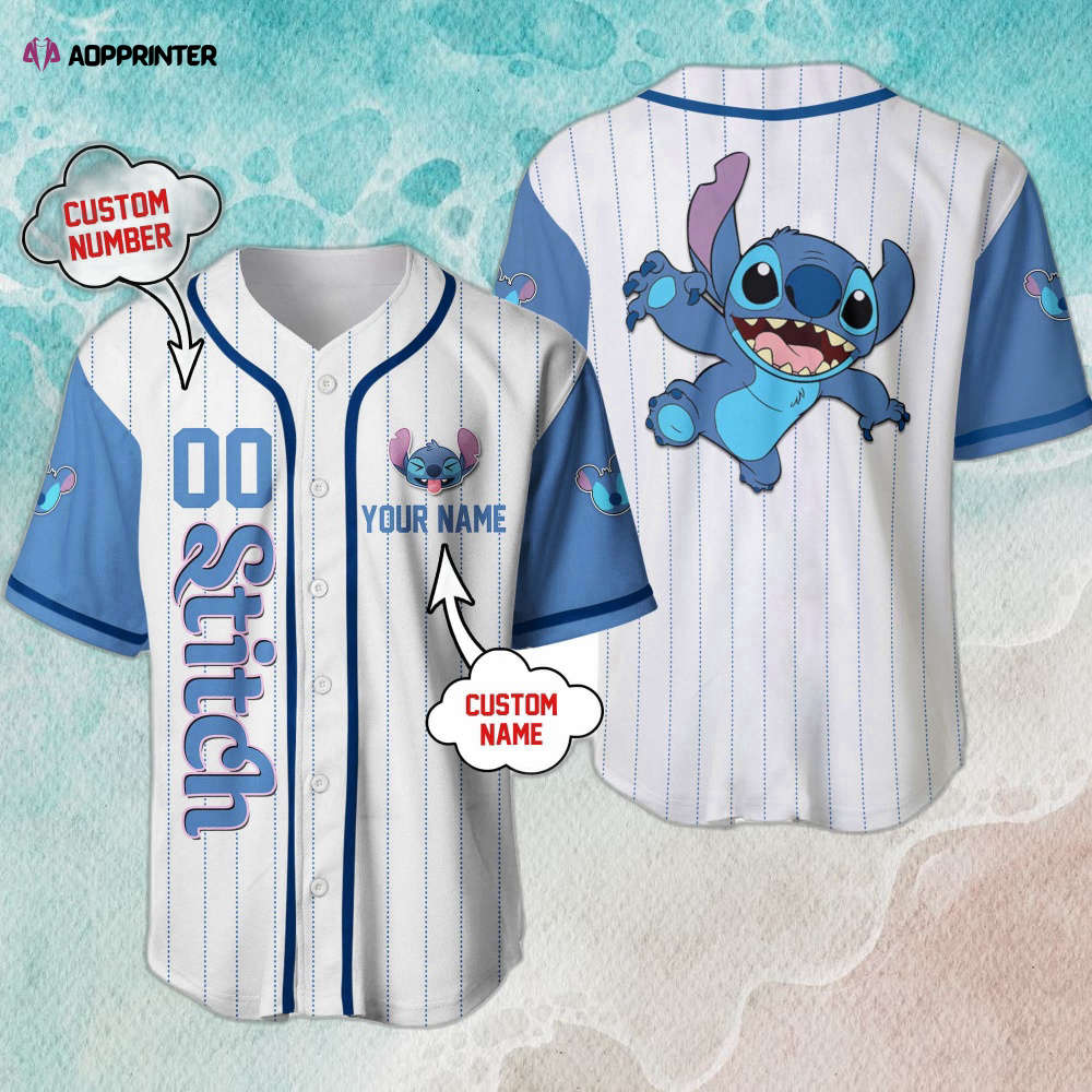 Lilo & Stitch Baseball Jersey: Stylish Stitch-inspired Design for Fans