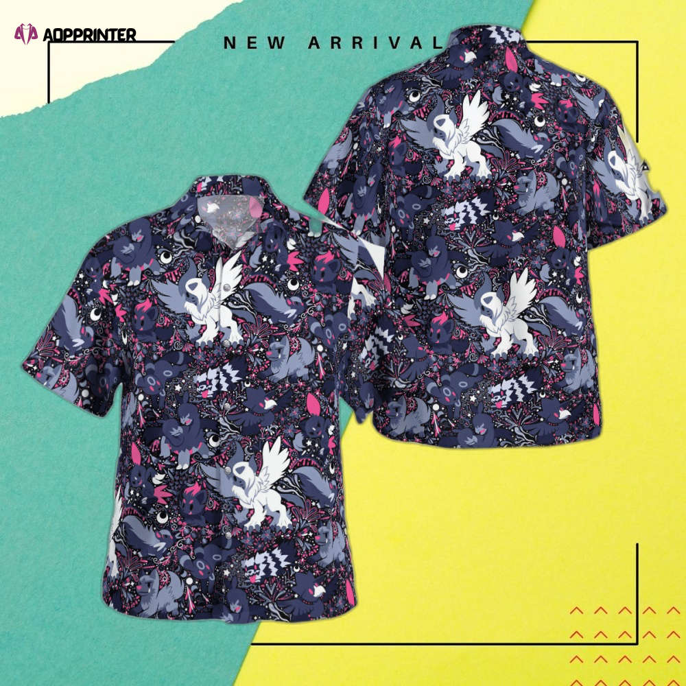 Limited Time Offer: Shadow Pokemon Hawaiian Shirt – Flash Sale