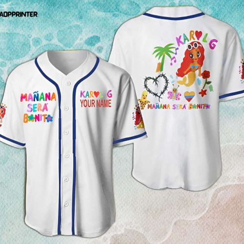 Karol G Las Bichotas & Strip Love Tour Baseball Jerseys