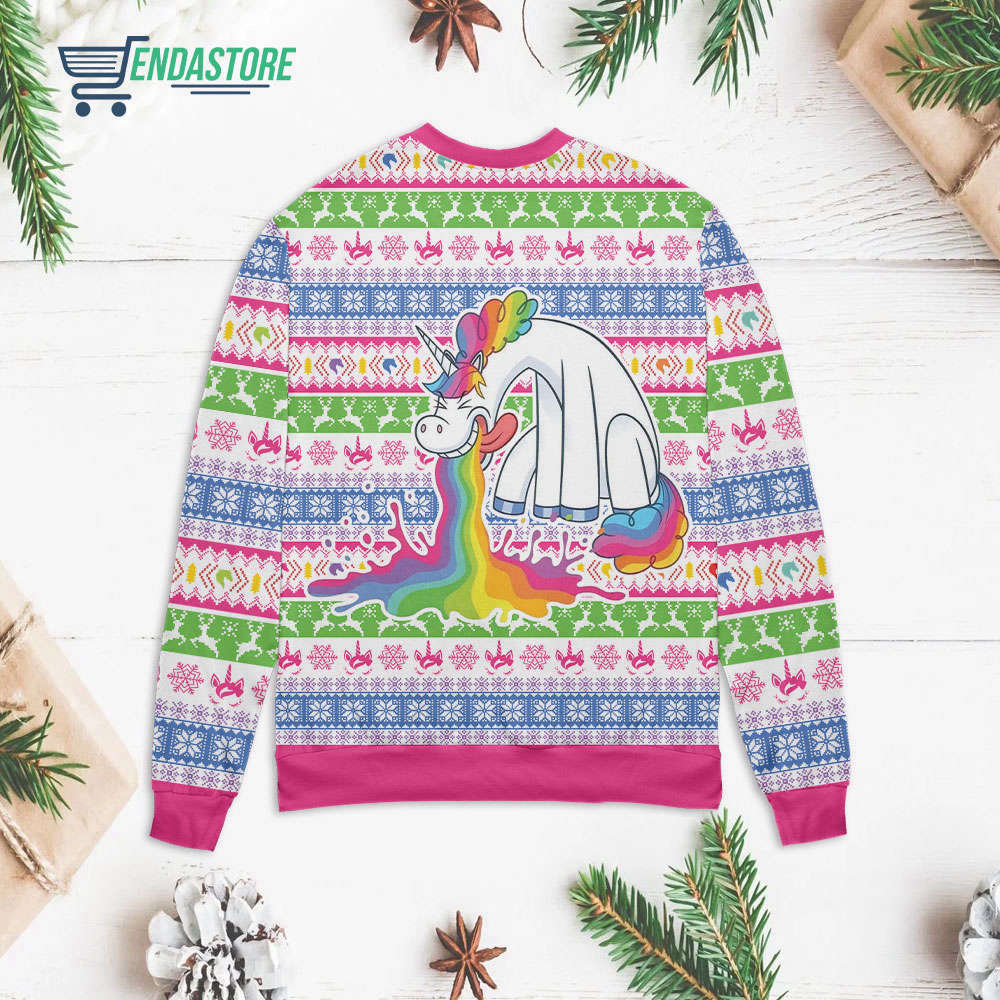 Magical Unicorn Christmas Sweater: Believe in the Holiday Spirit!