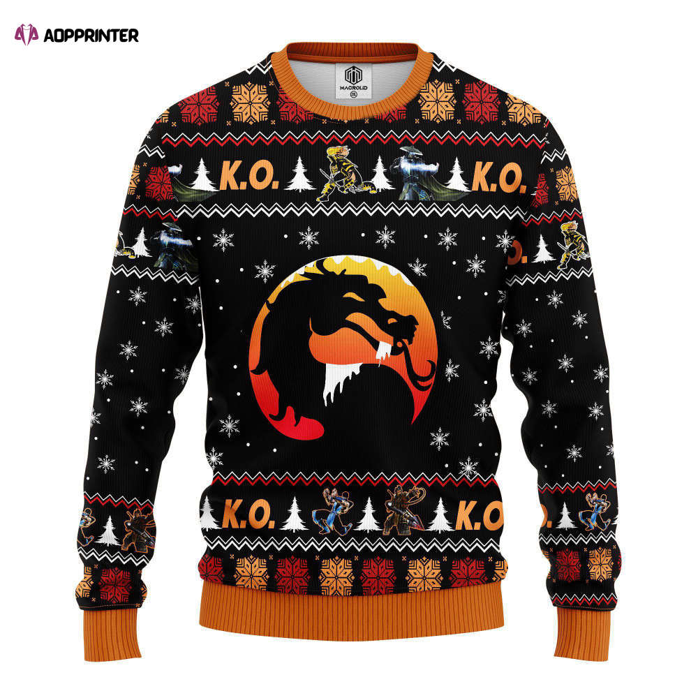 Mortal Kombat Ugly Christmas Sweater: Unique Gaming-themed Holiday Apparel