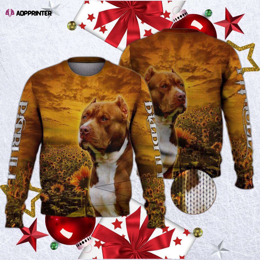 Personal Stalker Golden Retriever Ugly Christmas Sweater