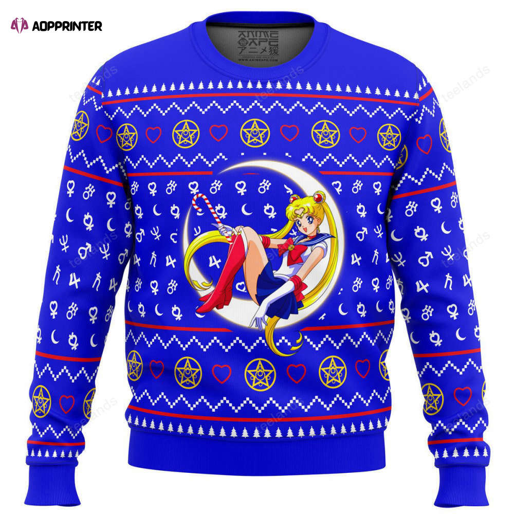 Sailor Moon Christmas Sweater: Festive Anime-Inspired Design for Cosplay & Gifts