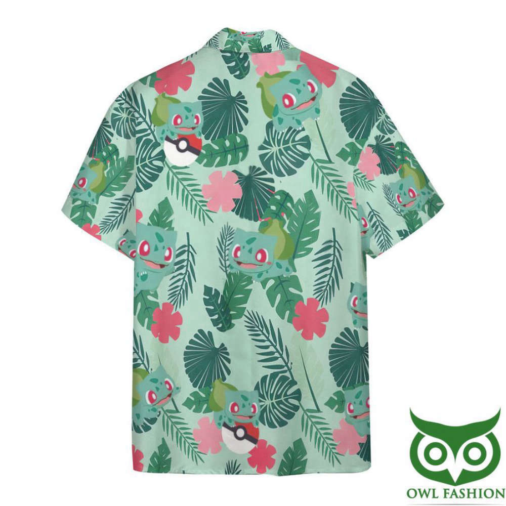 Shop Gearhumans 3D Bulbasaur Hawaiian Shirt – Pokemon Print