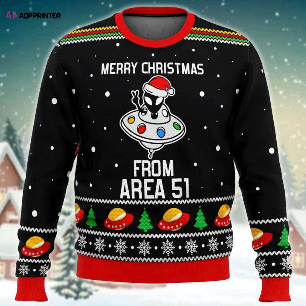 HoHoHo Santa Claus Christmas Night Ugly Sweater