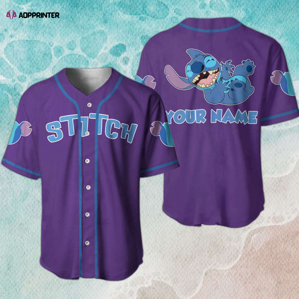 Stitch Disney Baseball Jersey: Playful and Stylish Character-inspired Apparel