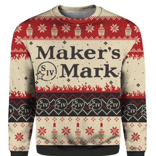 Stylish Makers Mark Christmas Sweater: Festive Apparel for the Holiday Season