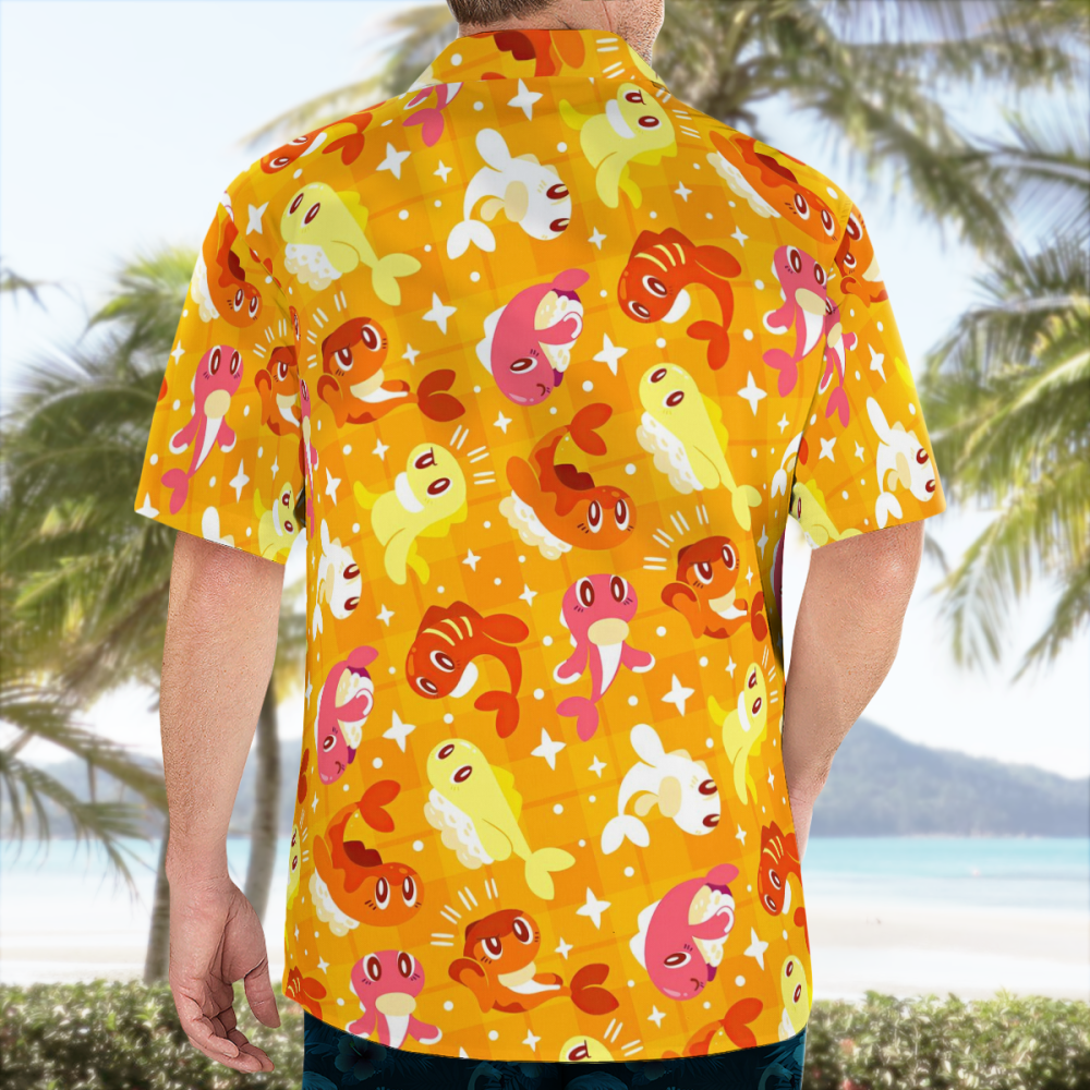 Tatsugiri Pokemon Hawaiian Shirt: Vibrant & Authentic Designs for Pokemon Fans