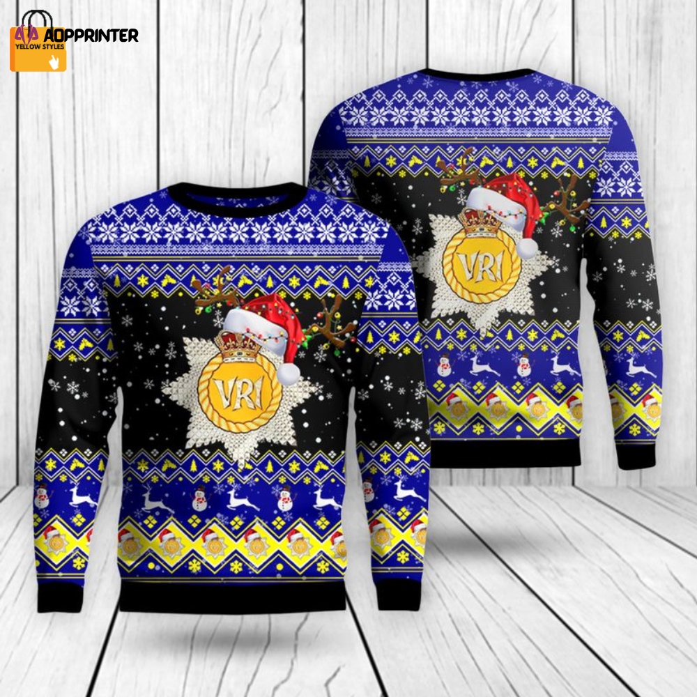 Merry Christmas Ho Ho Ho Mugs: Cheerful Ugly Sweater for Festive Cheer