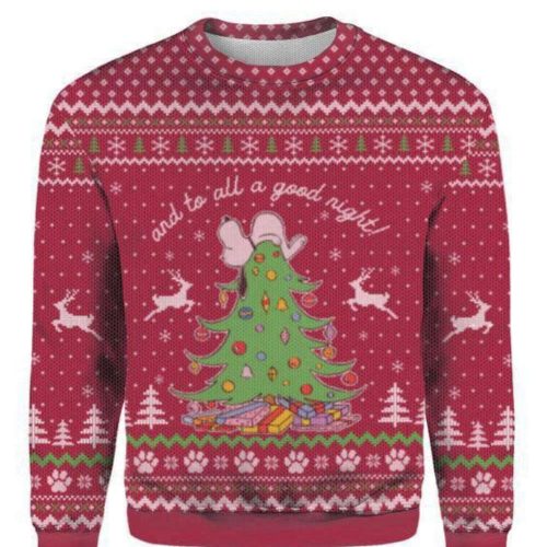 To All A Good Night Ugly Christmas Sweater – Festive Holiday Apparel for Fun and Style