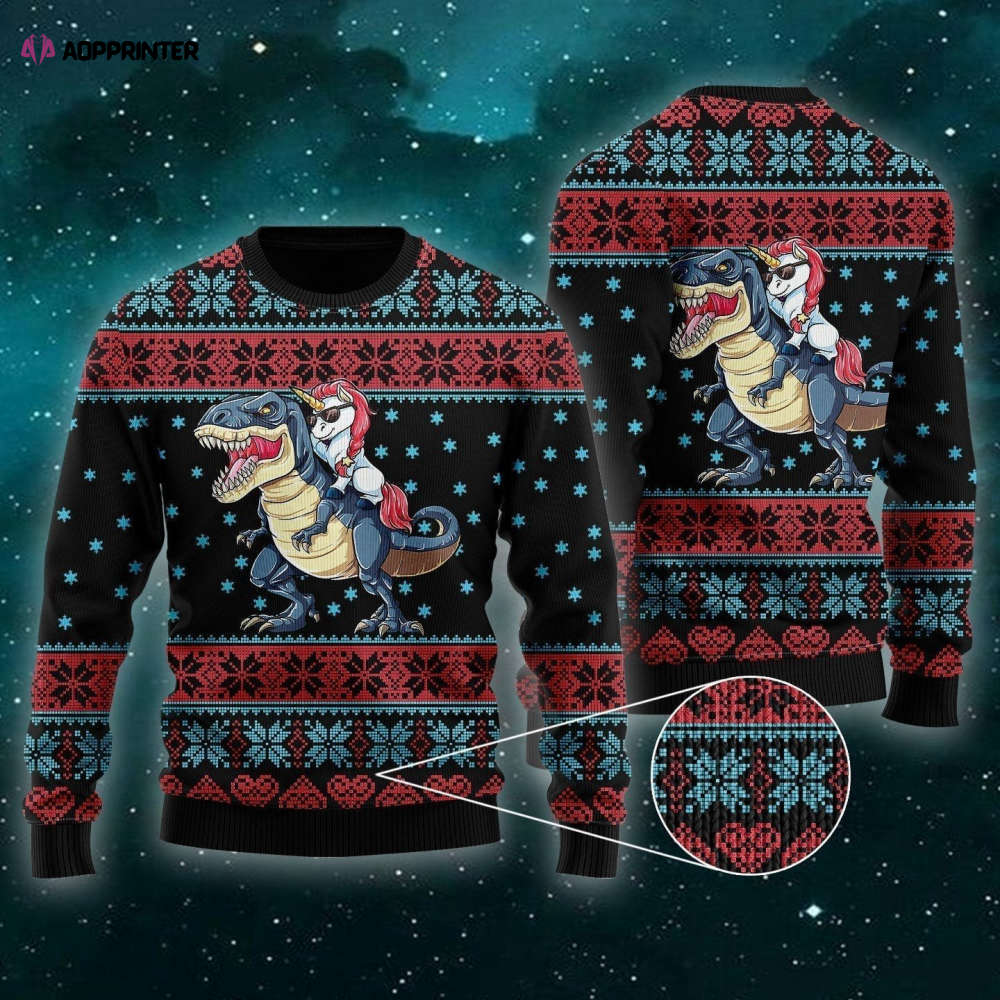 Unicorn Ugly Christmas Sweater – Perfect Holiday Gift!