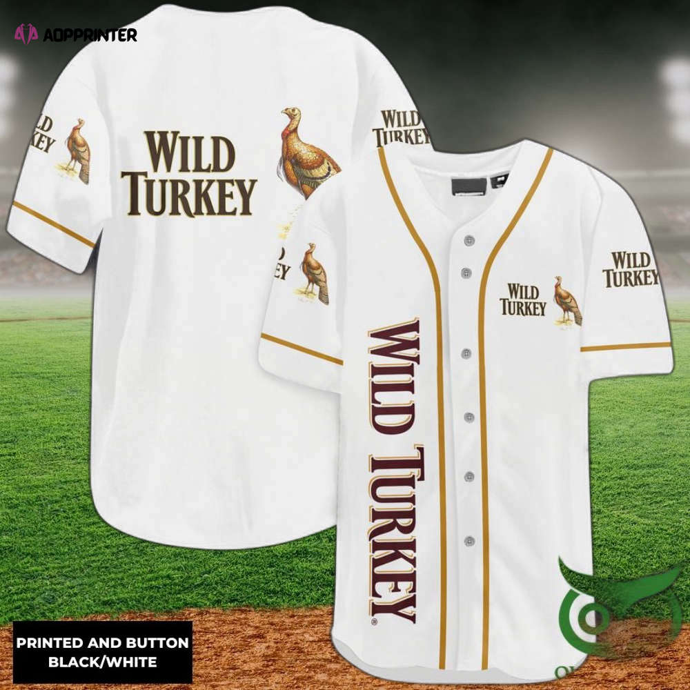 Wild Turkey Baseball Jersey