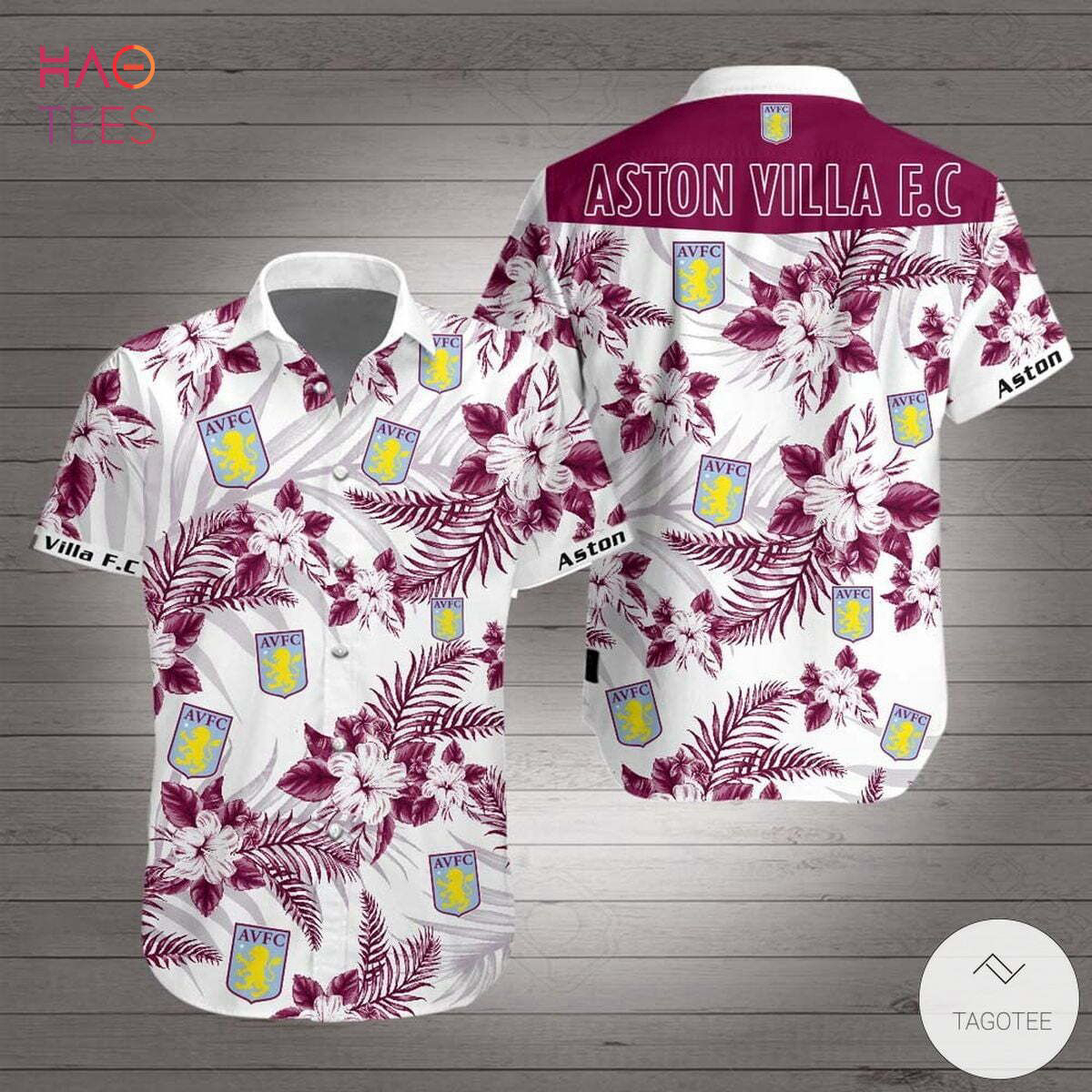 Aston Villa FC Hawaiian Shirt: Show Your Support in Style!