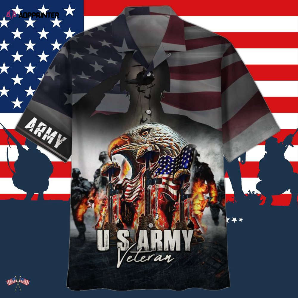 Army All Gave Some Some Gave All Soldier And Helicopter Hawaiian Shirt