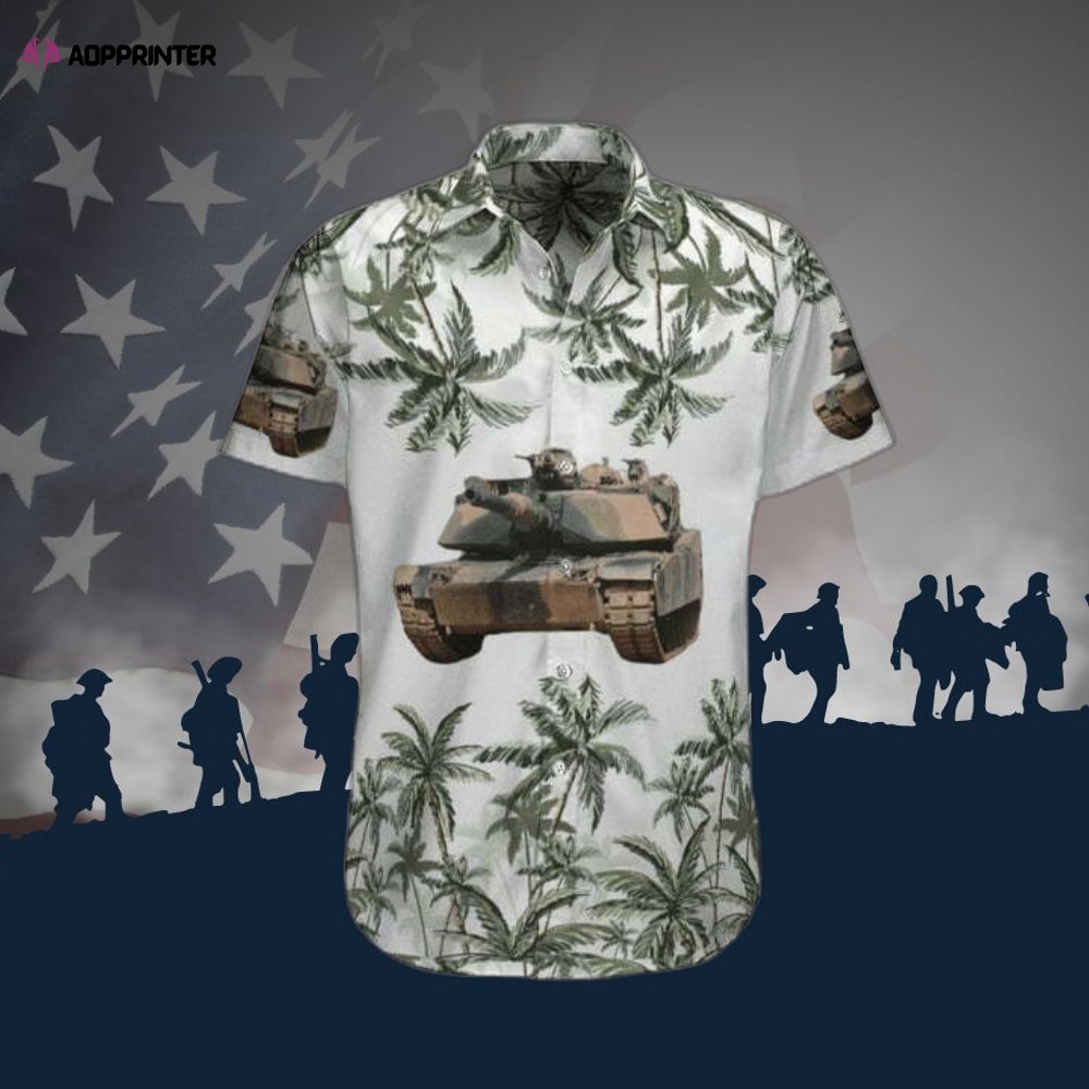 Norwegian Army Cv90 Hawaiian Shirt