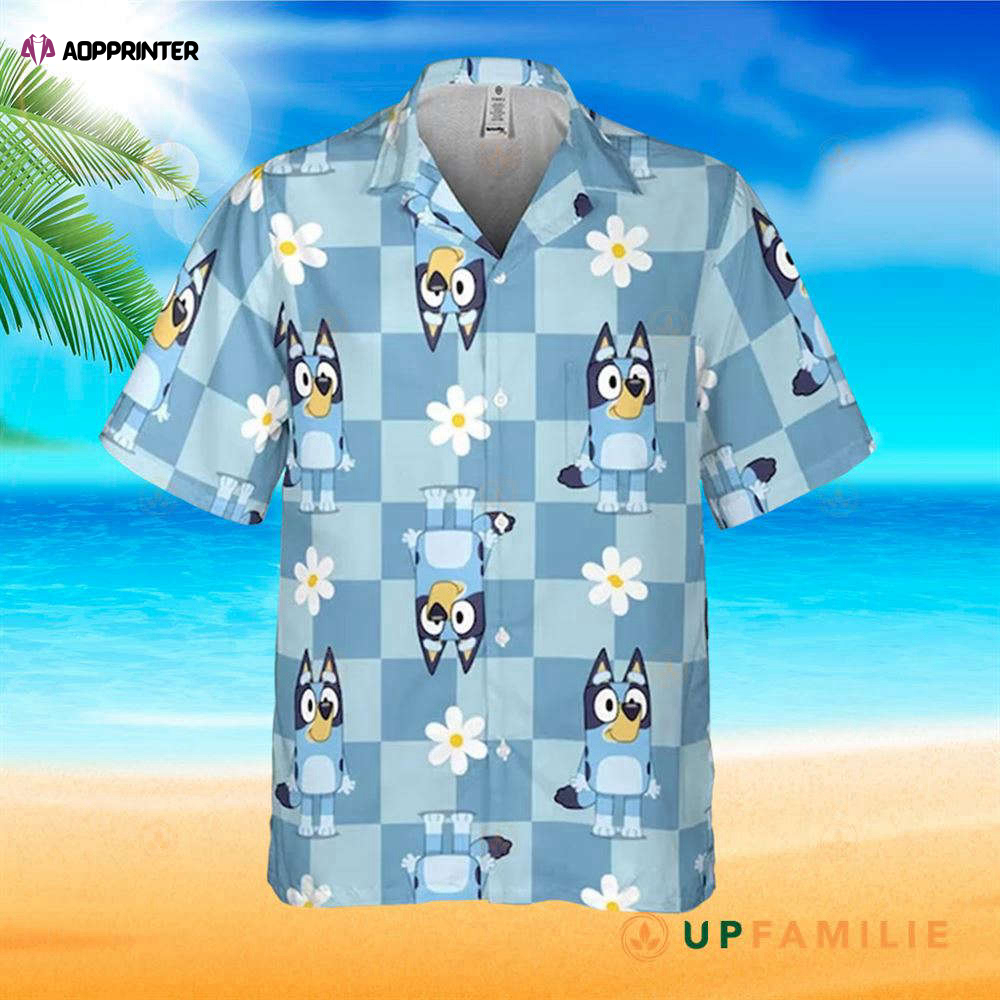 Bluey Bluey Family Cool Hawaiian Shirt