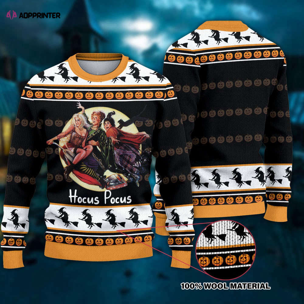 Hocus Pocus Brewing Co Witchcraft Witch Sanderson Sisters Sweater