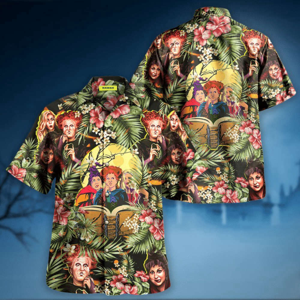 Hocus Pocus Halloween Hawaiian Shirt: Spooky Style for Festive Celebrations