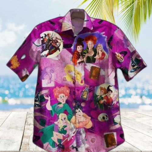 Hocus Pocus Sanderson Sisters Hawaiian Shirt – Magical Witches Apparel