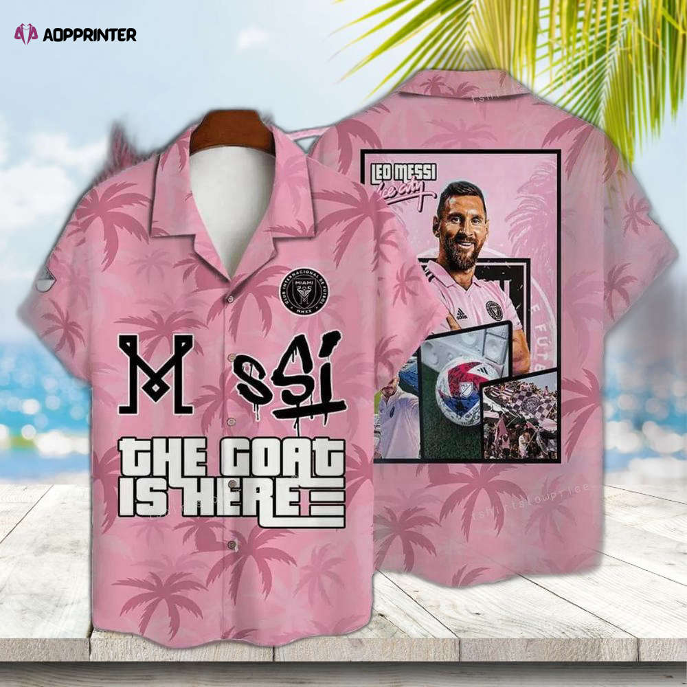 Lionel Messi Inter Miami CF Hawaiian Shirt – Perfect Miami CF Fan Gift!