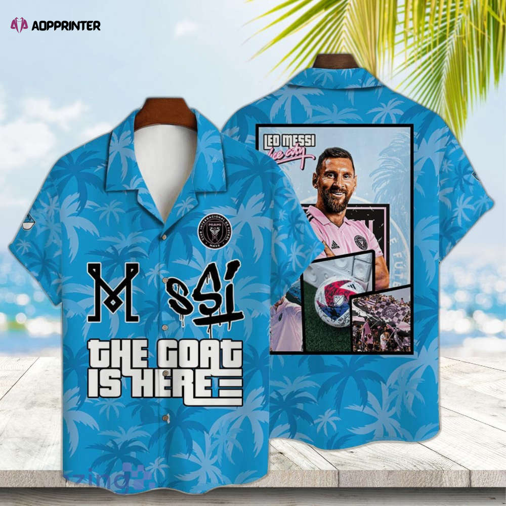 Lionel Messi Inter Miami CF Hawaiian Shirt – Summer Gift Short Sleeve 3D Design