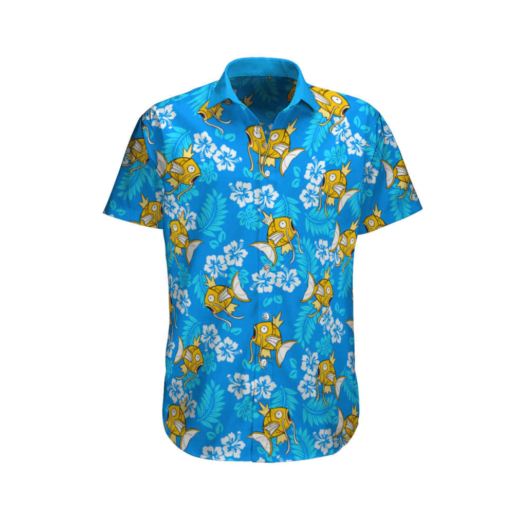 Magikarp Pokemon Summer Hawaiian Shirt Hawaiian Shirt For Women Men Hawaiian Shirt Custom