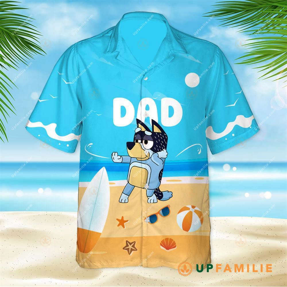 Stylish Bluey Dad Hawaiian Shirt – Embrace the Tropical Vibes!