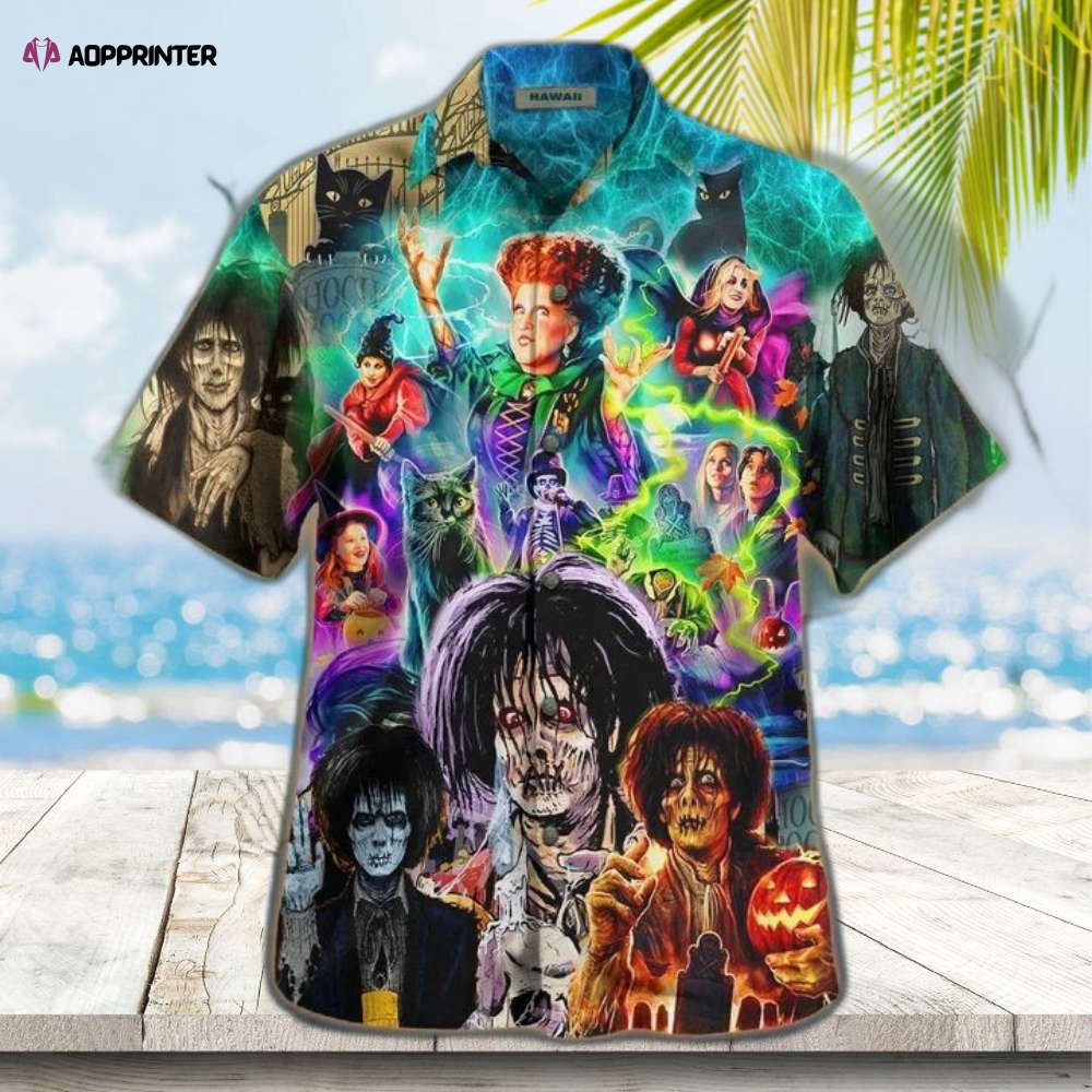 Stylish Dead Man and Hocus Pocus Hawaiian Shirt – Unique & Trendy Design